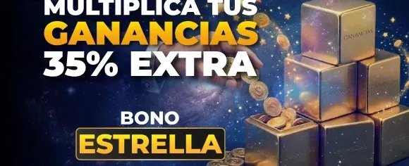 Bono de Bienvenida 100% Extra promotion